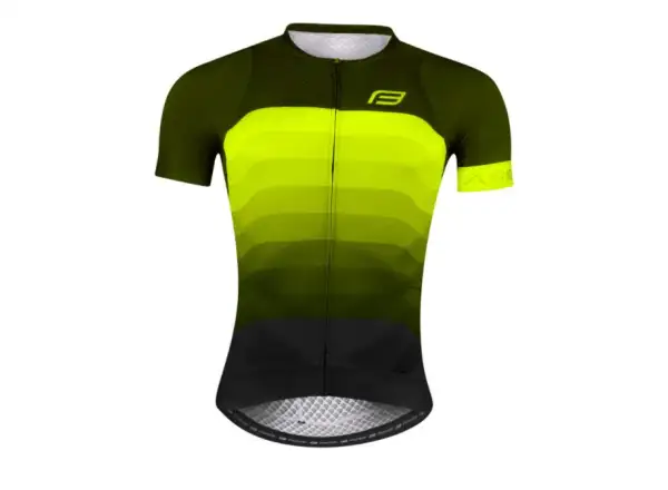 Force Ascent koszulka krótki rękaw zielona/fluo