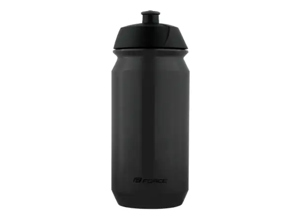 Force Ride Bike bidon rowerowy 500 ml transparentny czarny/czarny