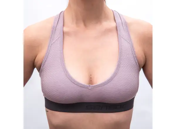 Sensor Merino DF damski biustonosz Mystic Violet