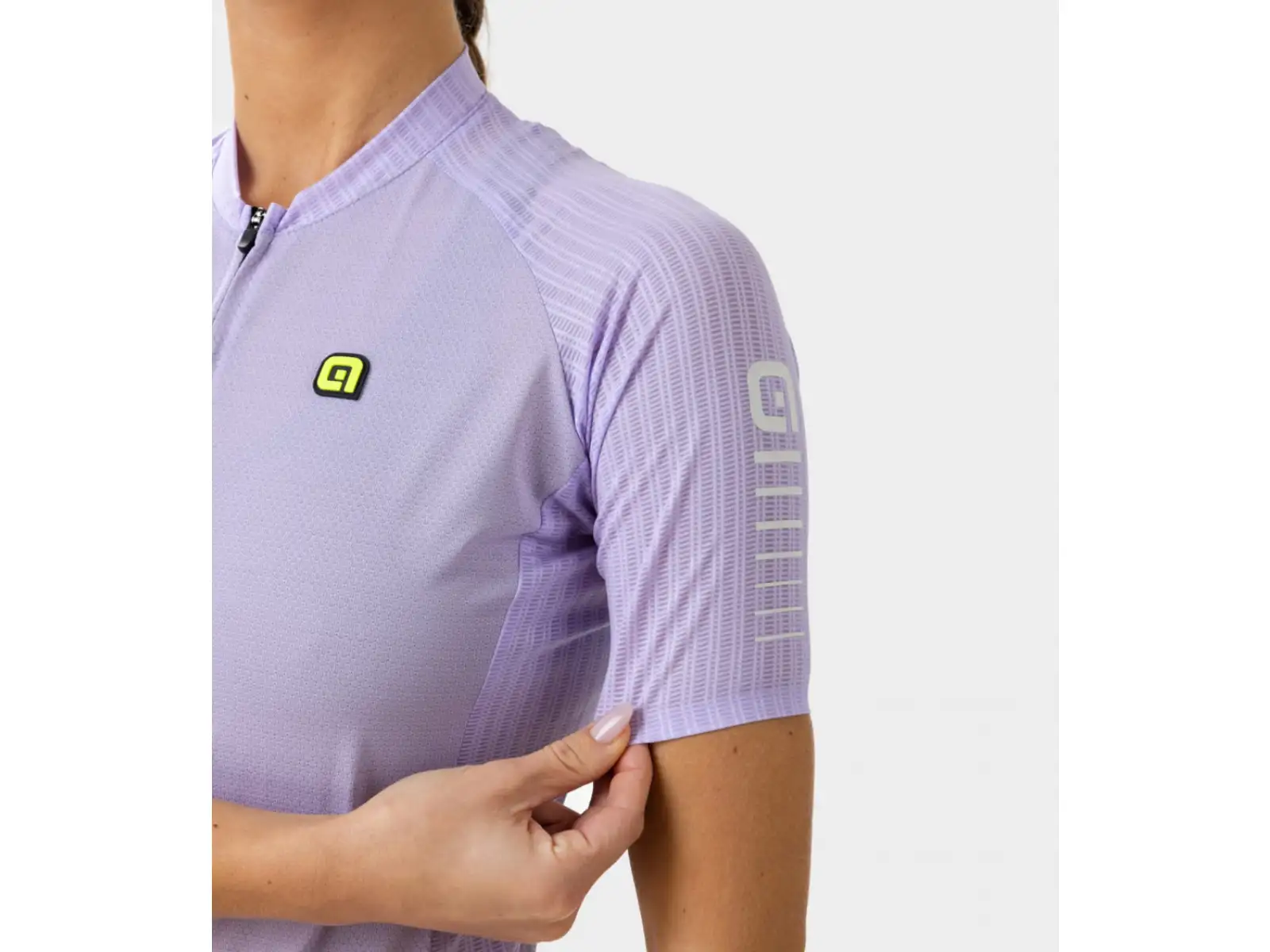 Alé R-EV1 Silver Cooling damski dres krótki rękaw Lavender