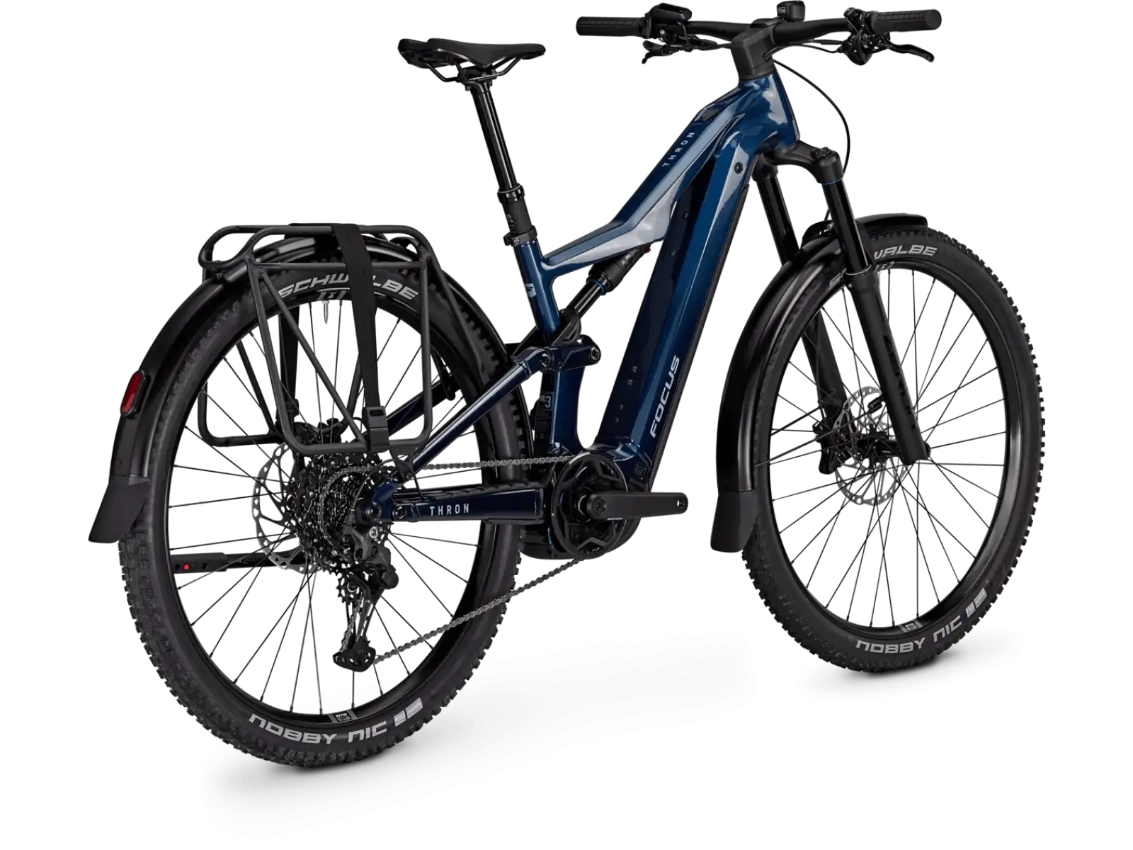 Focus THRON 7 EQP 720Wh w pełni amortyzowany rower elektryczny Azurblue / Sydneyblue