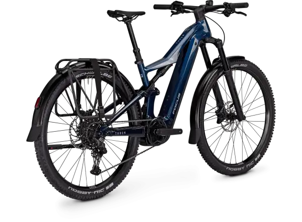Focus THRON 7 EQP 720Wh w pełni amortyzowany rower elektryczny Azurblue / Sydneyblue