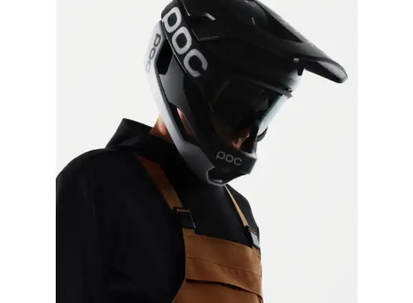 POC Otocon Race Mips kask Uranium Black Matt/Hydrogen White