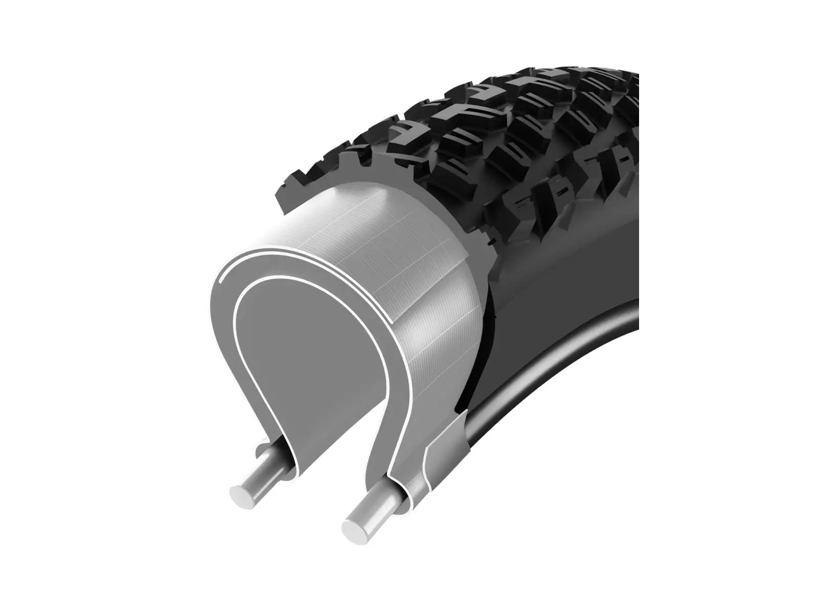 Vittoria Mezcal III 29x2.25 XC Race full black G2.0 opona kevlar czarna