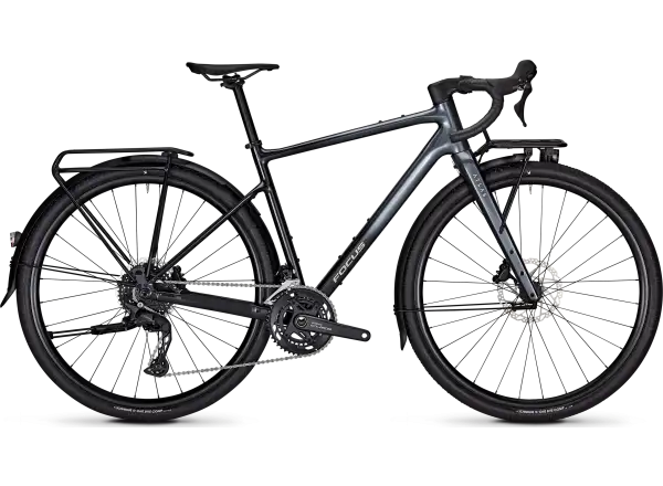 Focus Atlas 6.8 EQP rower gravel Steelgrey/Diamondblack