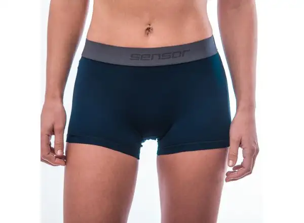 Sensor Coolmax Tech damskie majtki z nogawką Deep Blue