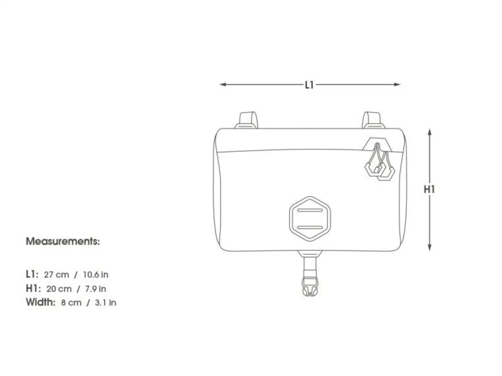 Apidura Expedition accessory pocket 4,5 l torba na kierownicę
