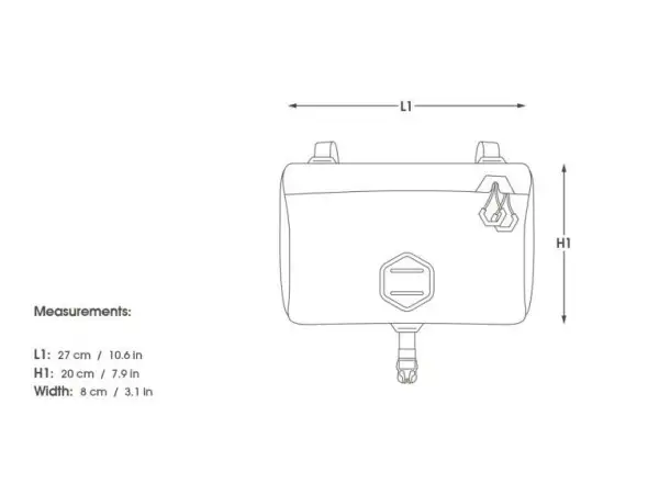 Apidura Expedition accessory pocket 4,5 l torba na kierownicę