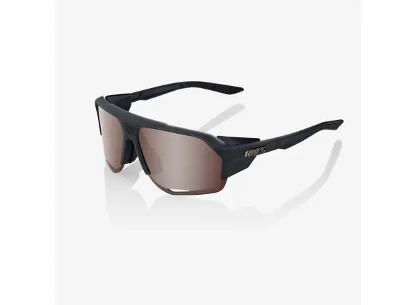 100% Norvik okulary Soft Tact HiPER Crystal Black/Crimson
