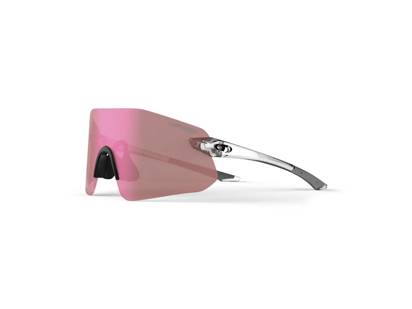 Tifosi Vogel SL sportowe okulary Crystal Clear/Pink Mirror