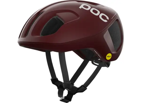 POC Ventral MIPS kask Garnet Red Matt