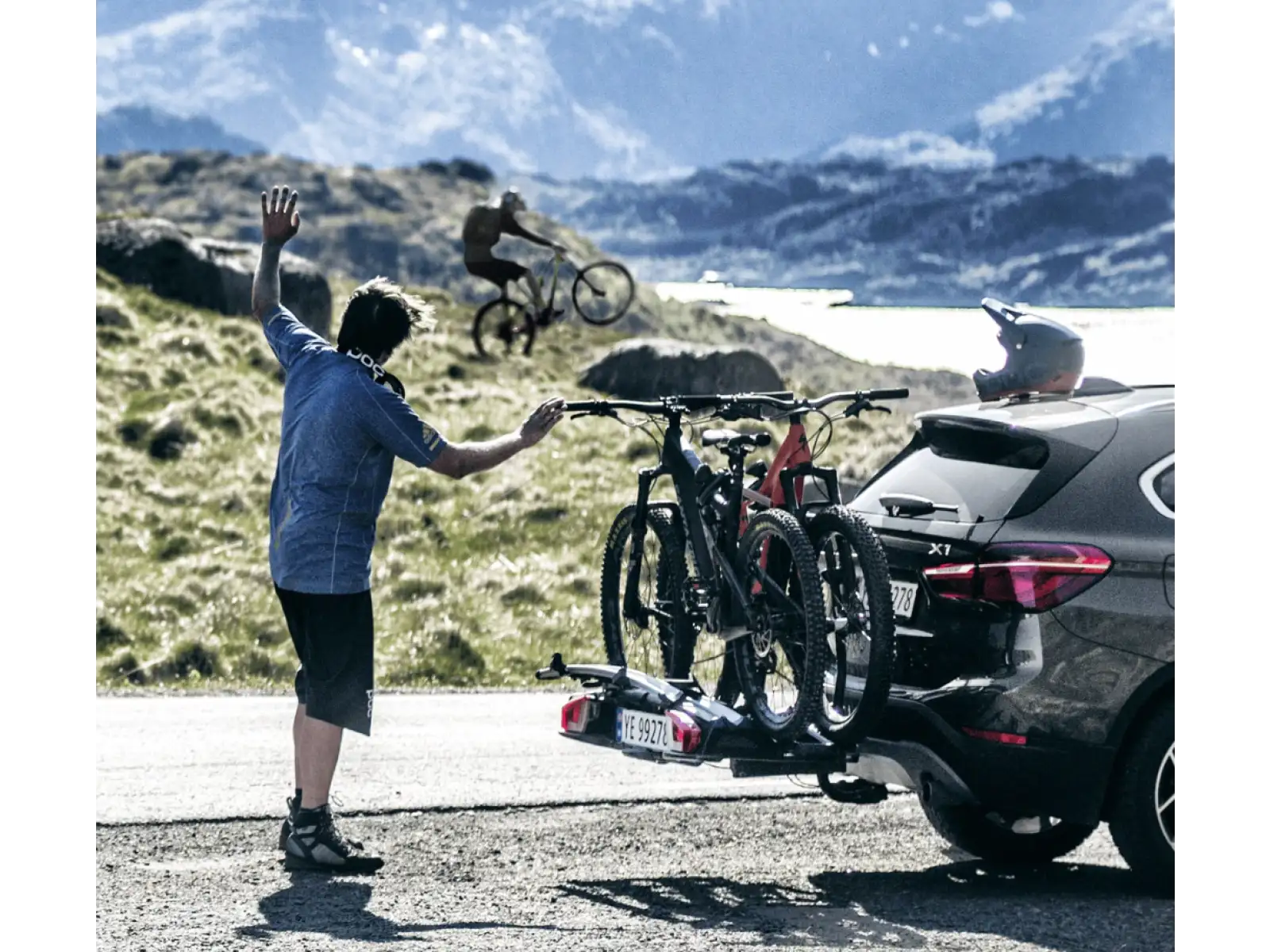 Thule VeloSpace XT bagażnik na hak holowniczy na 2 rowery