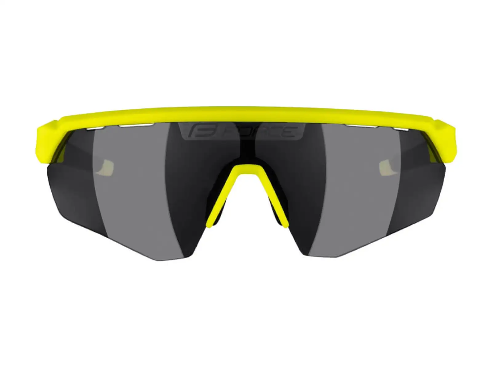 Force Enigma okulary rowerowe fluo/czarne szkła