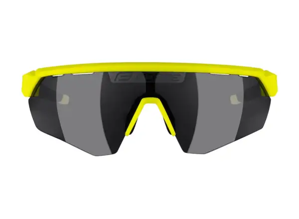 Force Enigma okulary rowerowe fluo/czarne szkła