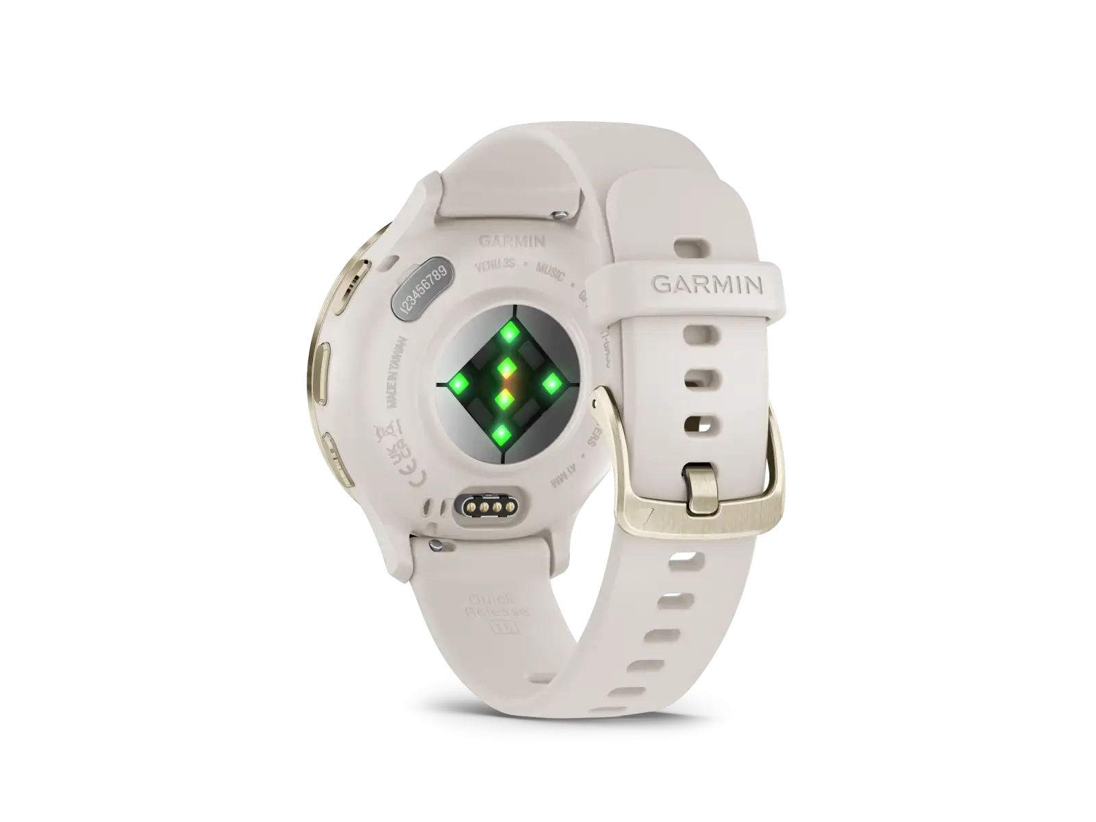 Garmin Venu 3S inteligentní zegarek Soft Gold/Ivory