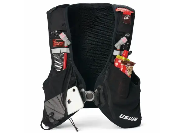 USWE Pace 14 Trail biegowa kamizelka Carbon Black