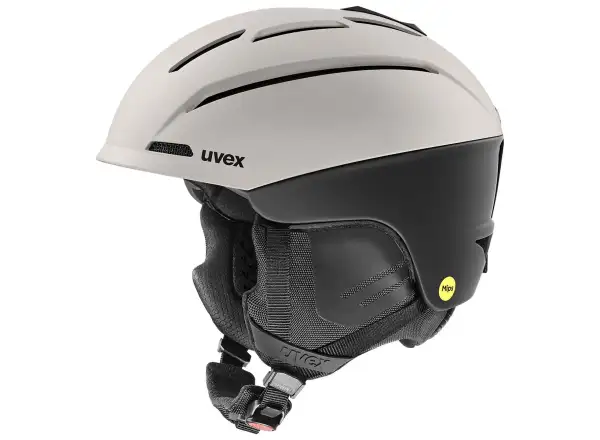 Uvex Gravitate Mips kask Warm Grey/black Matt