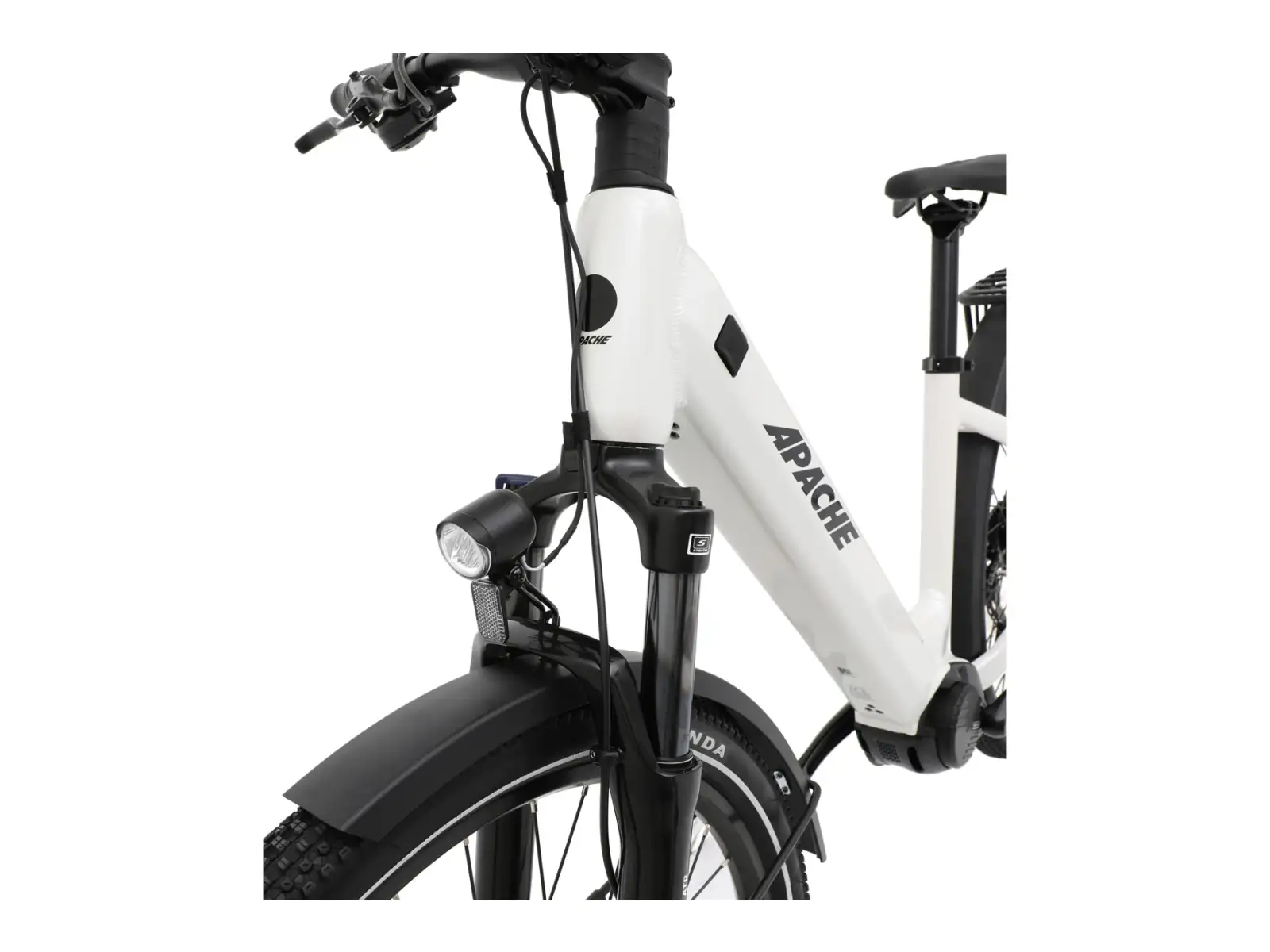 elektrokolo APACHE Rio Grande 3 MX 720 Wh (S) bílá