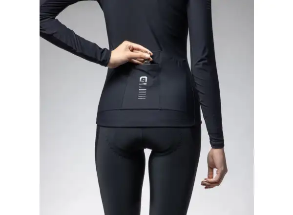 Alé R-EV1 Warm Race 2.0 damski ocieplony dres długi rękaw black