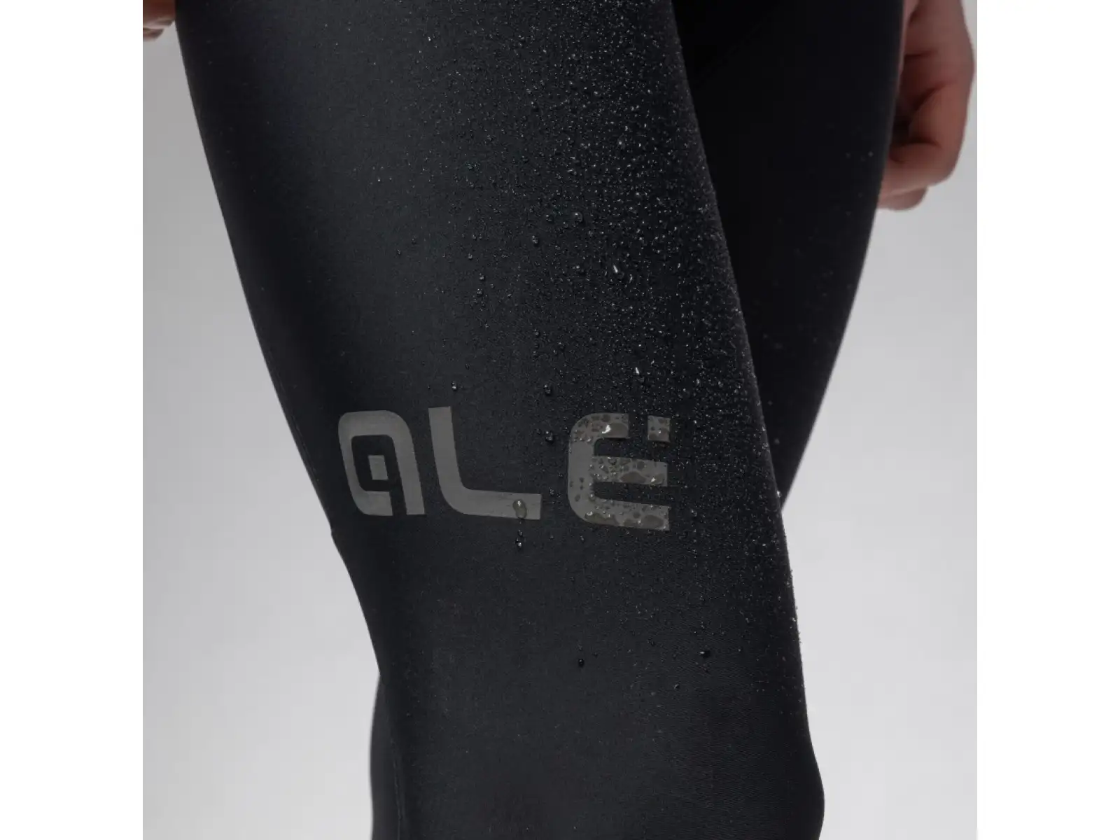 Alé R-EV1 Clima Warm Plus 2.0 męskie zimowe spodnie z szelkami i wkładką Black