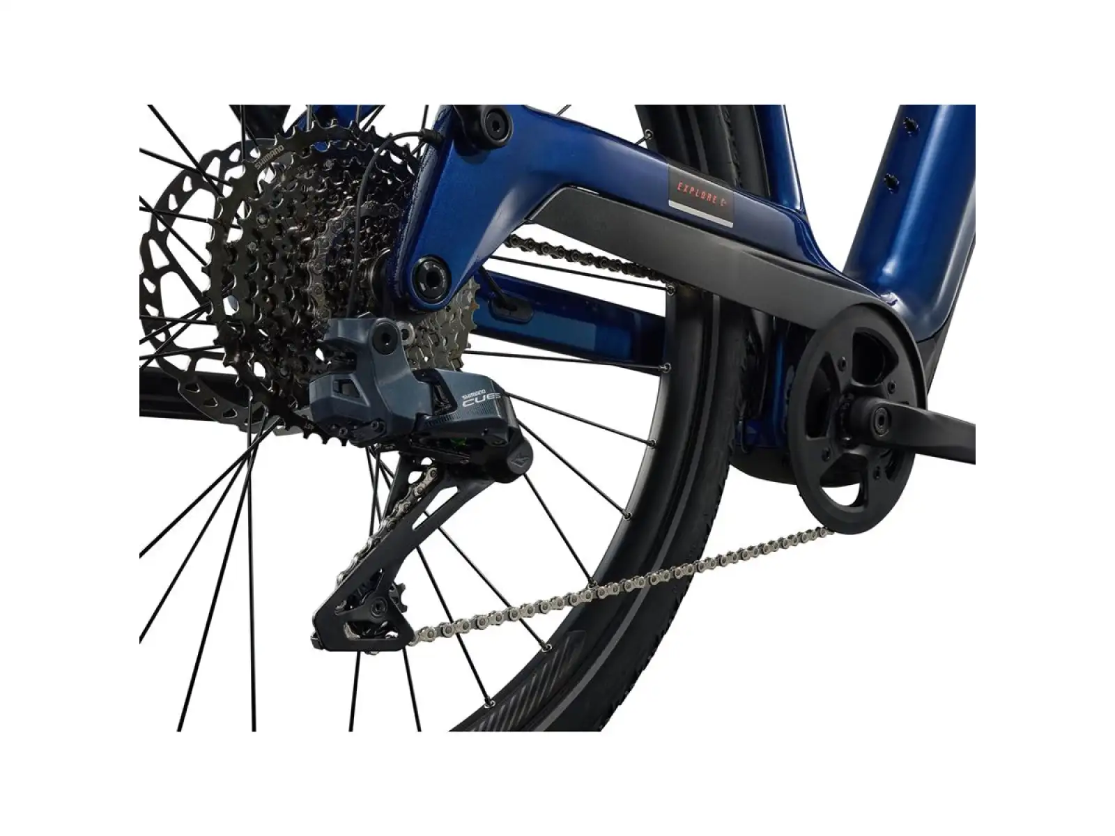 Giant Explore E+ 1 STA rower trekkingowy elektryczny Metallic Navy