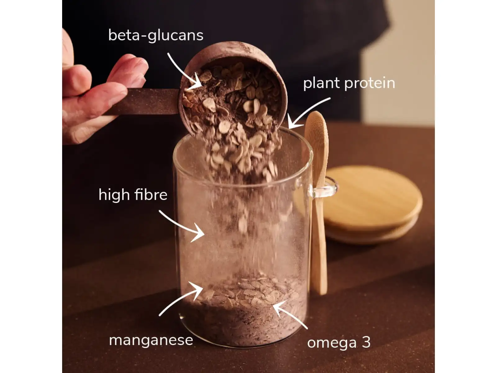Veloforte Overnight Oats owsianka Smooth Cocoa