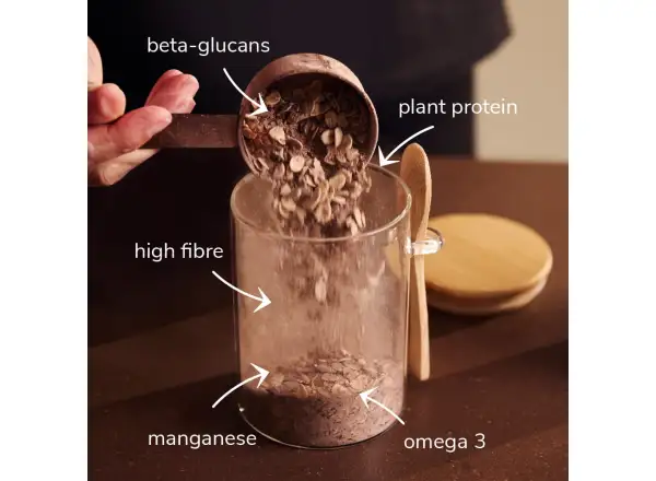 Veloforte Overnight Oats owsianka Smooth Cocoa
