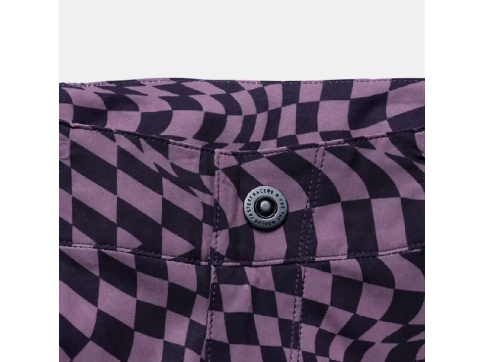 Troy Lee Designs Lilium Twisted Checkers damskie MTB spodnie Deep Purple