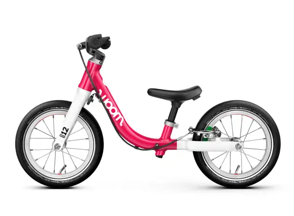 Woom GO 1 dziecięcy rowerek biegowy 12" Hot Pink