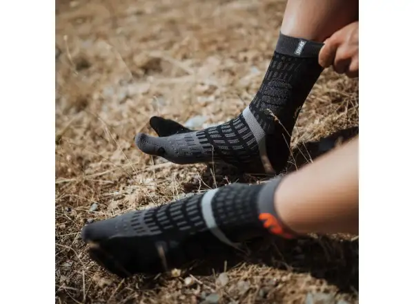 Sidas T-Free Trail skarpety biegowe Black/Grey