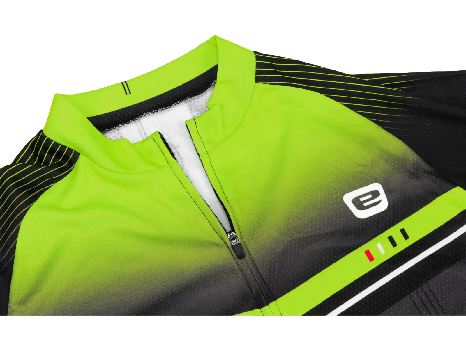 Etape Maestro męska koszulka czarny/żółty fluo