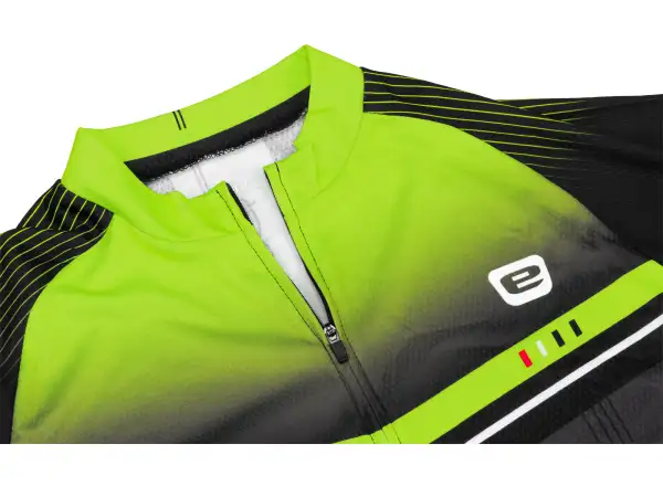 Etape Maestro męska koszulka czarny/żółty fluo