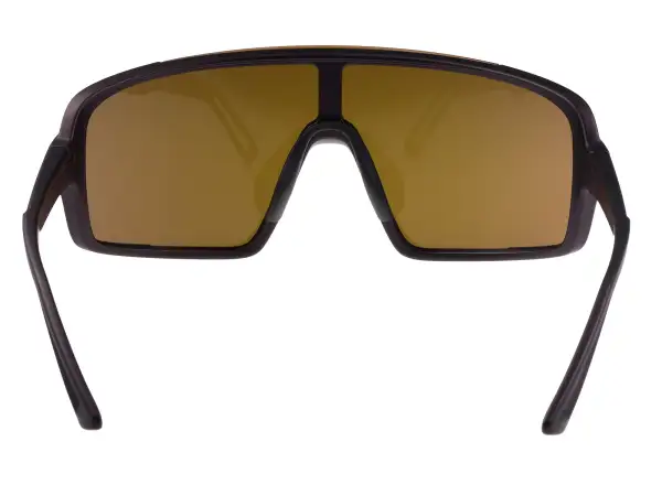 R2 Impulse okulary przeciwsłoneczne czarna fioletowa/brązowa/purpurowy chrom