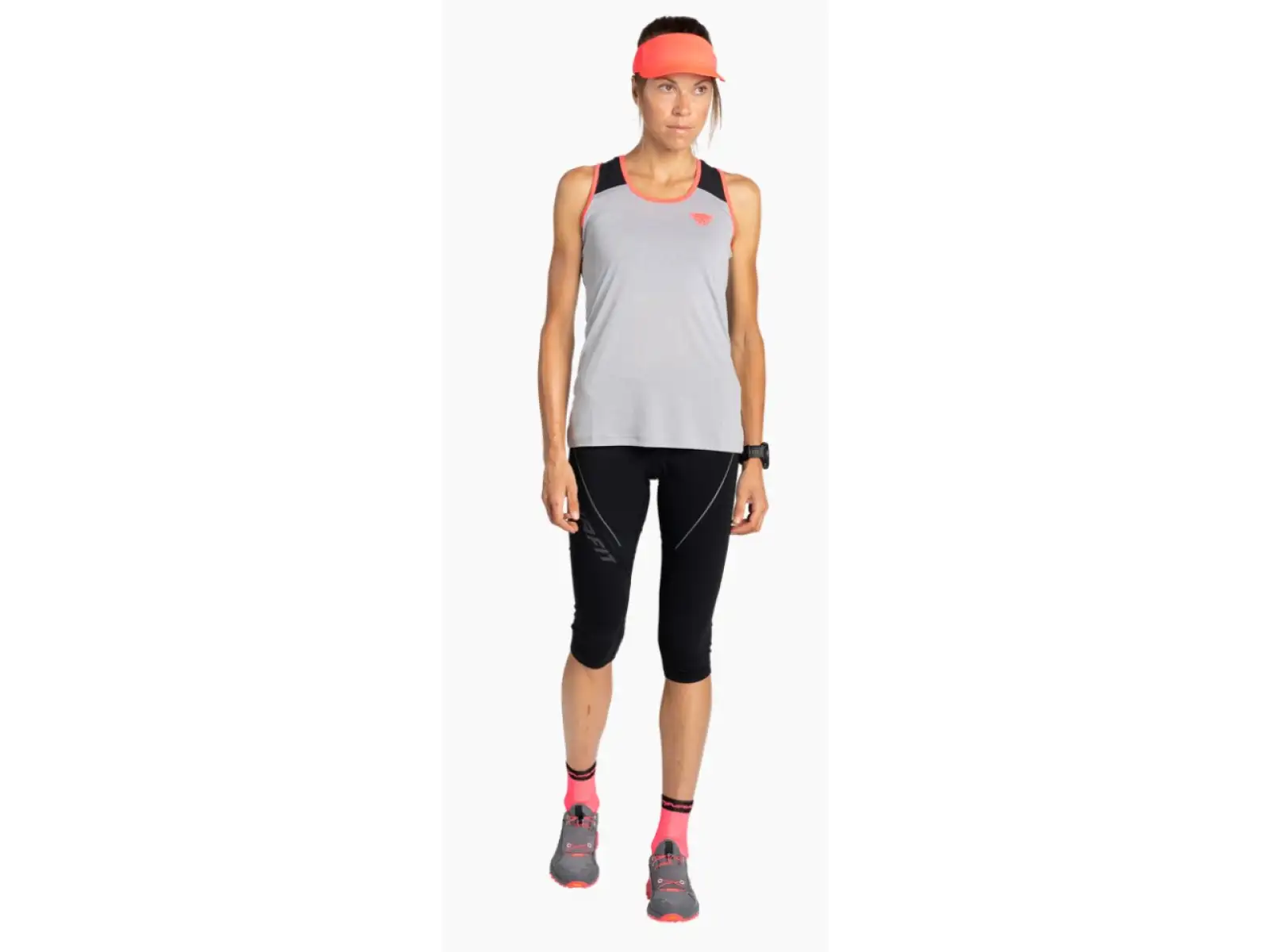 Dynafit Alpine 2 damskie 3/4 leginsy biegowe Black Out