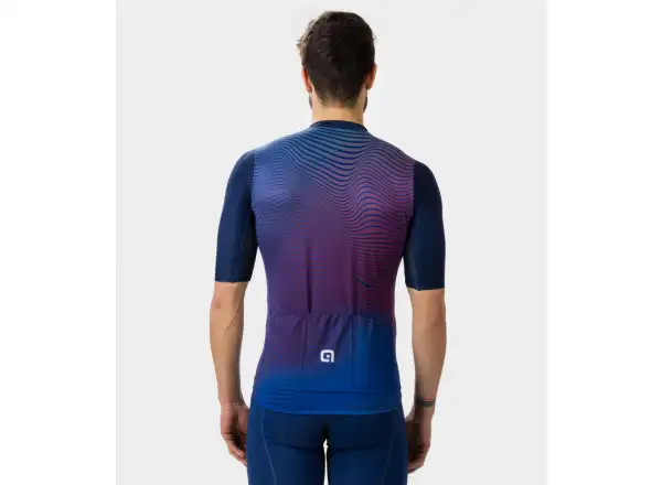 Alé PR-E Onda męska koszulka z krótkim rękawem Navy Blue