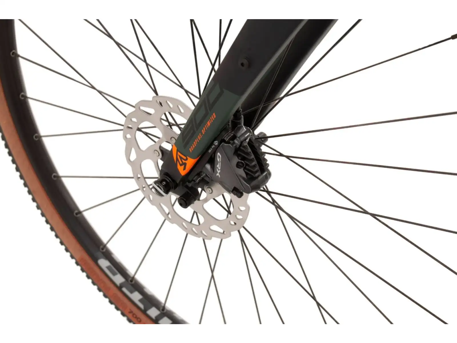 Rock Machine Gravelride CRB 900 khaki/pomarańczowy gravel rower