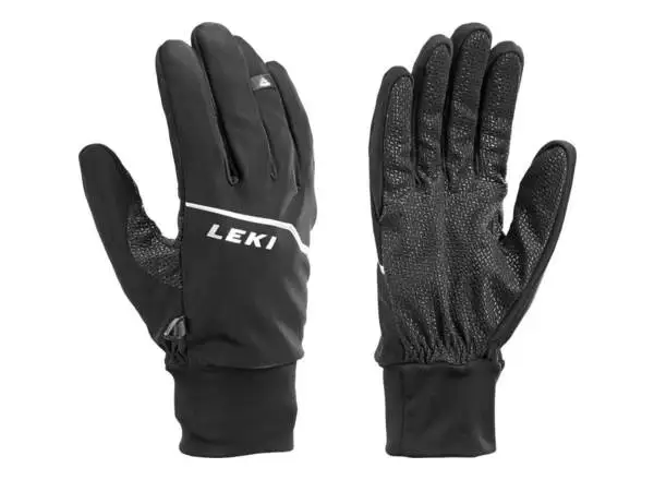 Leki Tour Lite skitourowe rękawice Black-Chrome-White