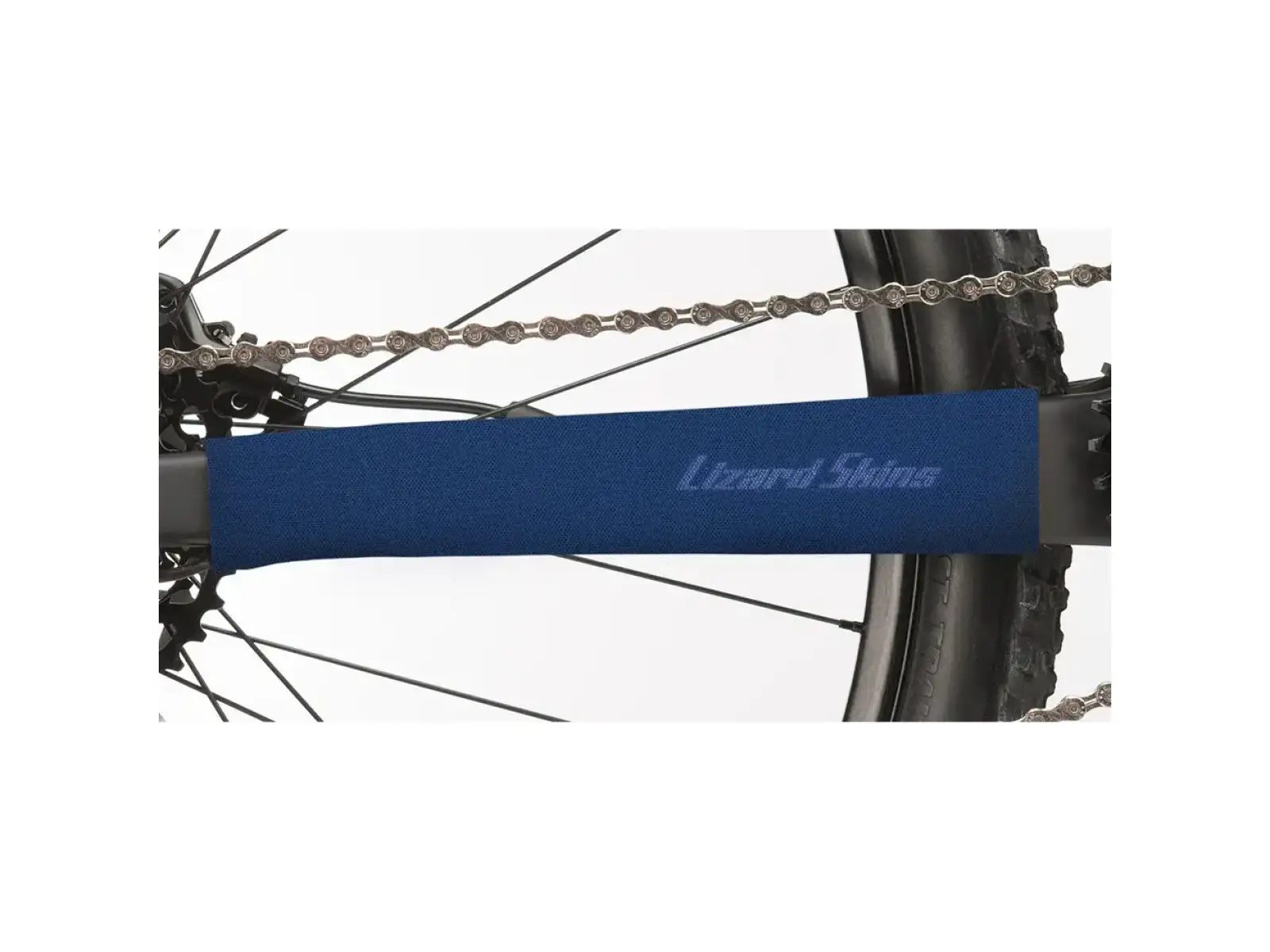 LIZARD SKINS ochrana rámu Medium Neoprene Chainstay Protector Blue