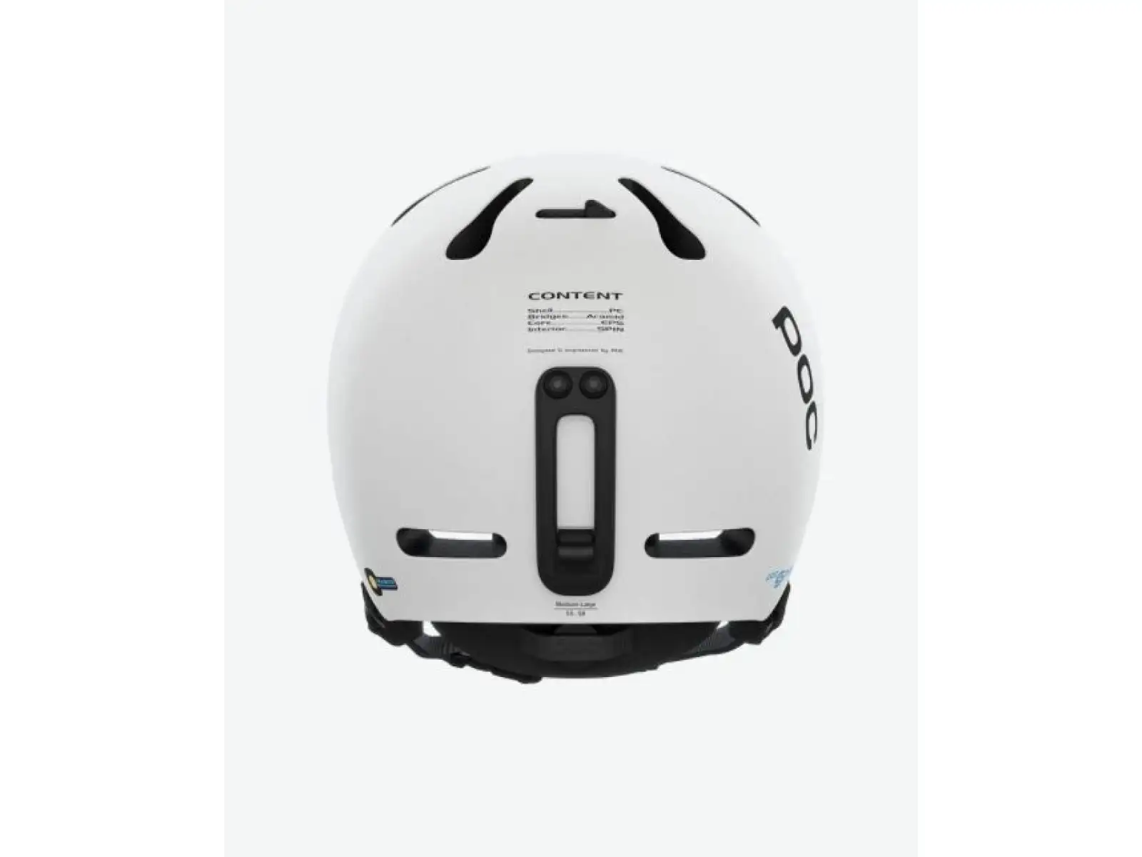 POC Fornix MIPS kask narciarski Hydrogen White Matt