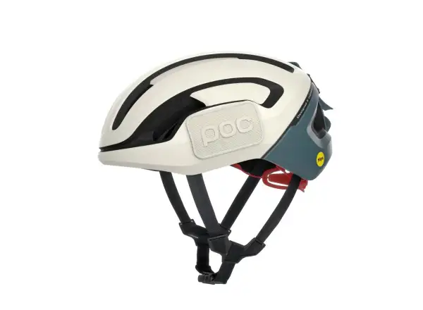 POC Omne Ultra MIPS kask Selentine Off-White/Calcite Blue Matt