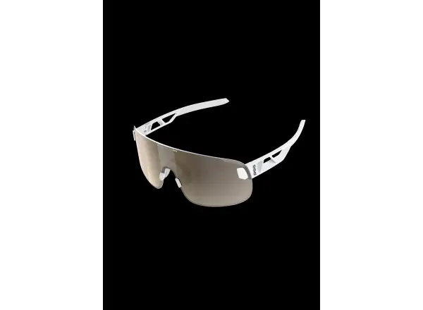 POC Elicit okulary przeciwsłoneczne Hydrogen White/Clarity Trail/Partly Sunny Silver