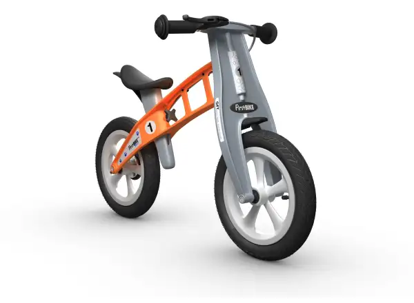 First Bike Street rowerek biegowy dla dzieci pomarańczowa