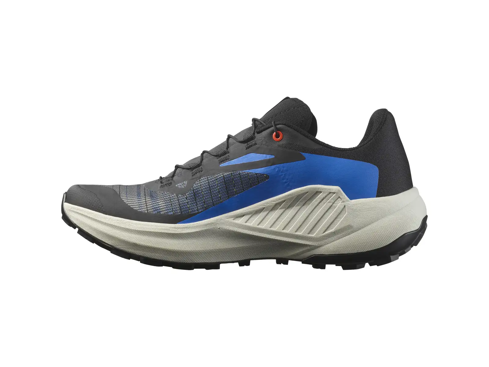 Salomon Genesis męskie buty do biegania Black/French Blue/Cherry Tomato