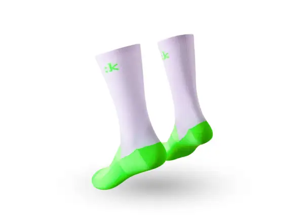 Fizik Performance skarpetki rowerowe Lilac/Neon Green