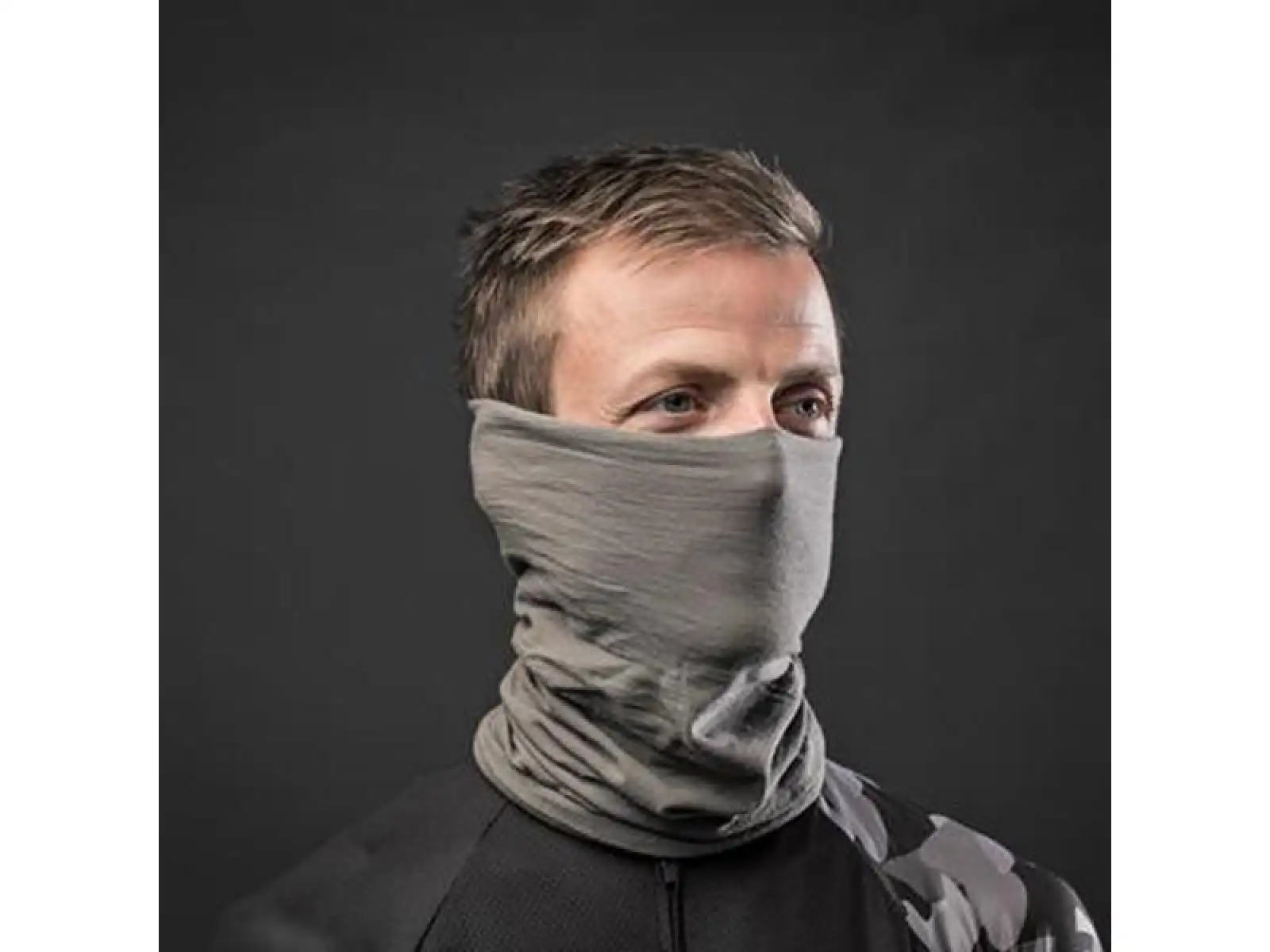 Grip Grab HeadGlove Merino chusta szara