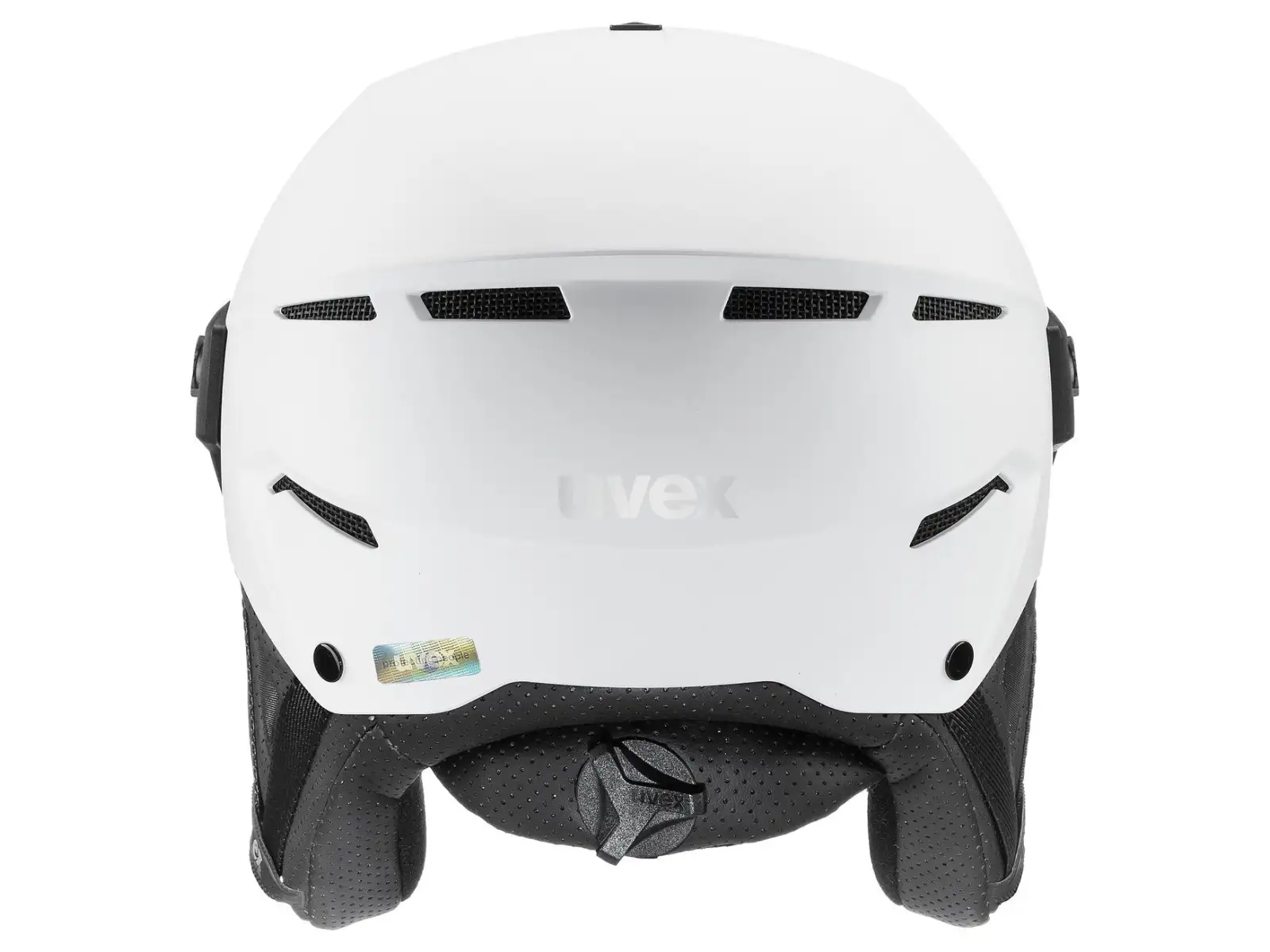 Uvex Instinct Visor kask narciarski white/black matt