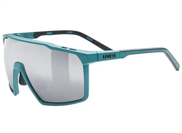 Uvex MTN Perform S okulary Teal Matt/Mirror Silver