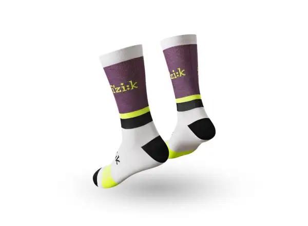 Fizik Team Edition skarpetki rowerowe Lilac/White