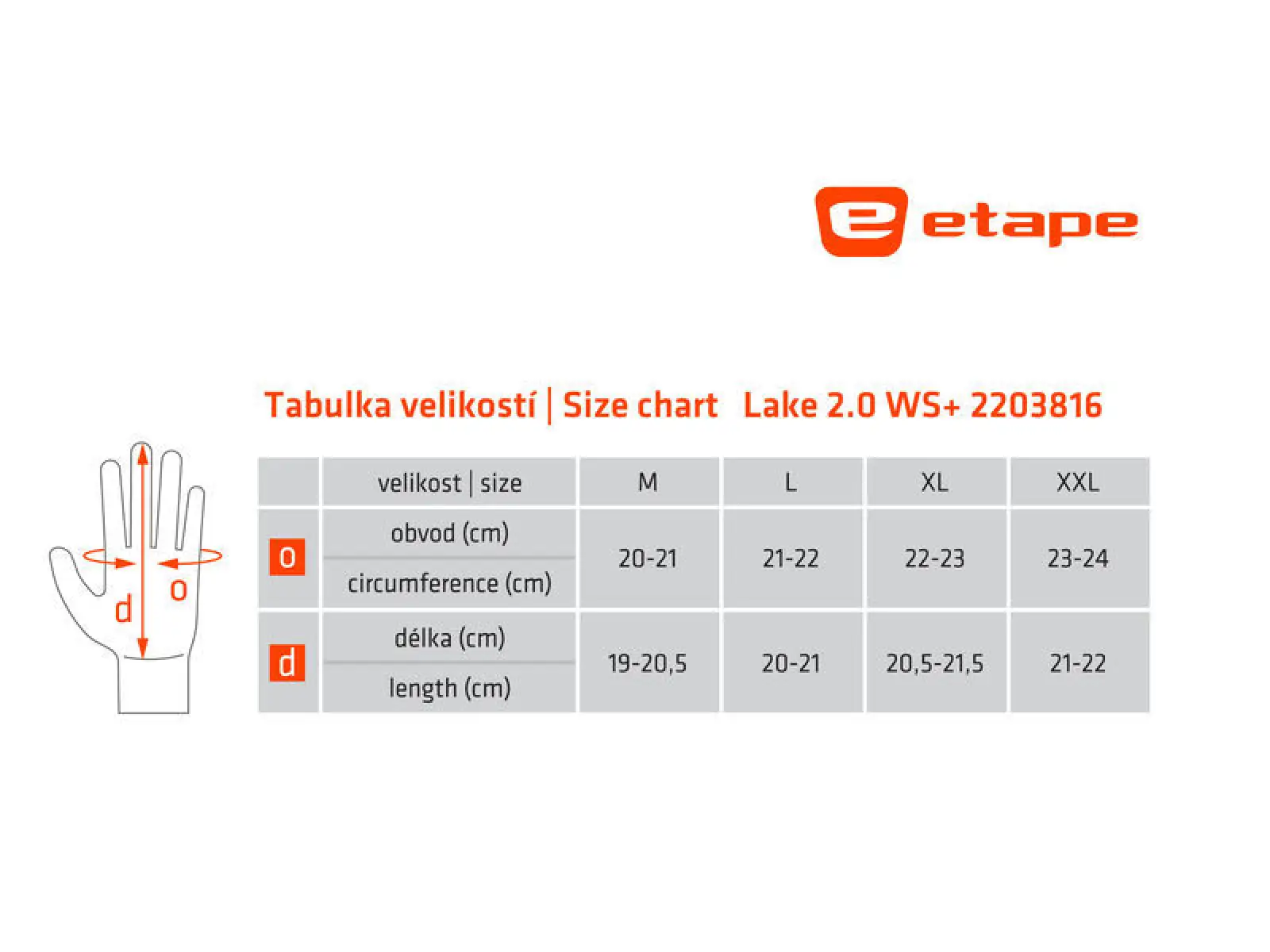 Etape LAKE 2.0 WS+ ocieplone rękawice czarny/żółty fluo
