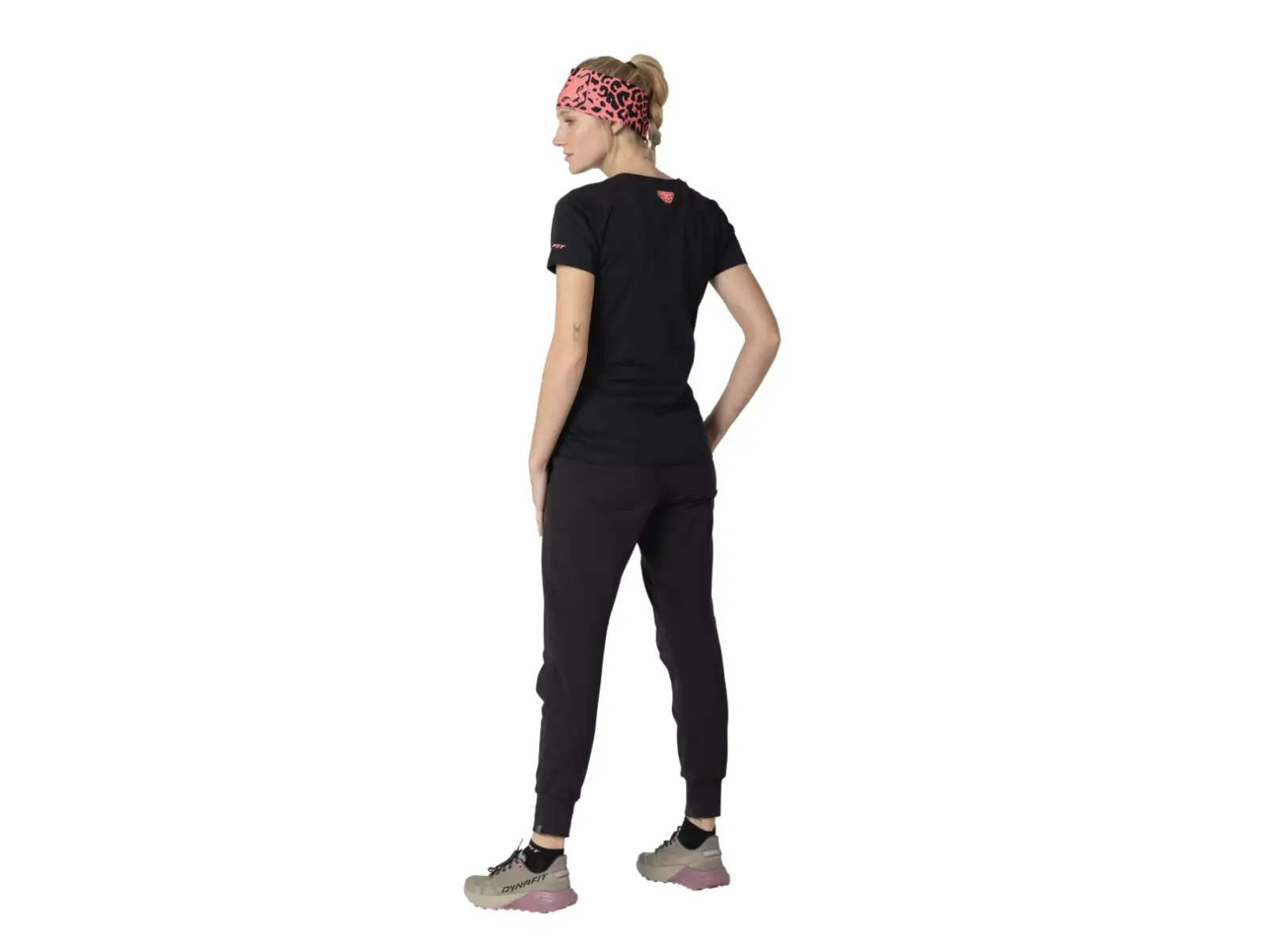 Dynafit Blacklight Cotton damska koszulka z krótkim rękawem Black Out